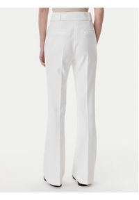 Hugo - HUGO Spodnie materiałowe 50537602 Biały Flare Fit. Kolor: biały. Materiał: syntetyk #3