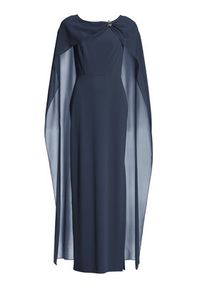 Swing Sukienka wieczorowa 5AK11900 Granatowy Regular Fit. Kolor: niebieski. Materiał: syntetyk. Styl: wizytowy #5