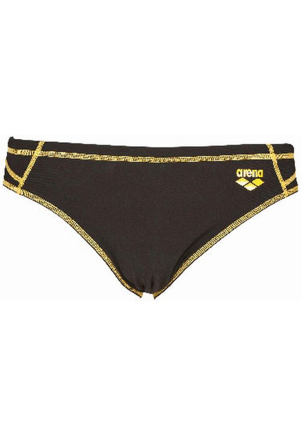 Kąpielówki męskie slipy kąpielowe sportowe na basen Arena Revo Mid Brief. Kolor: żółty, brązowy, wielokolorowy