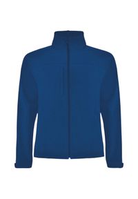 ROLY - Męska Kurtka Soft Shell Rudolph. Kolor: niebieski