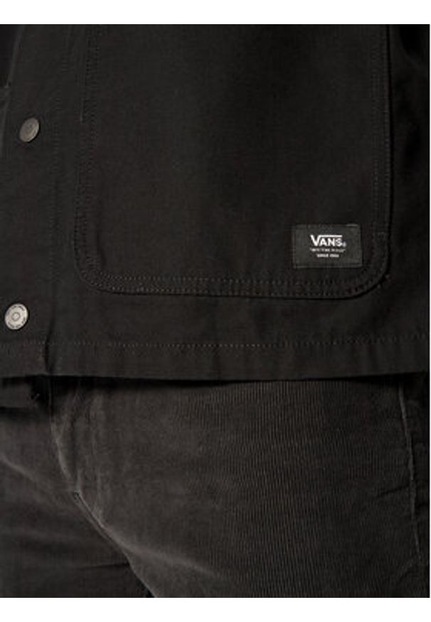Vans Kurtka przejściowa Drill Chore Coa VN0A3WF1 Czarny Regular Fit. Kolor: czarny. Materiał: bawełna