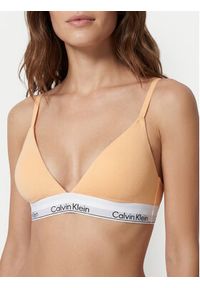 Calvin Klein Underwear Biustonosz braletka LV00QF8498 Pomarańczowy jasny. Kolor: pomarańczowy. Materiał: bawełna #4