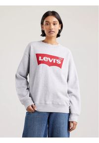 Levi's® Bluza Graphic Standard 186860012 Szary Loose Fit. Kolor: szary. Materiał: bawełna