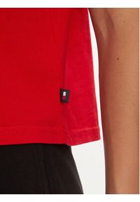 Tommy Jeans T-Shirt Retro DW0DW17831 Czerwony Boxy Fit. Kolor: czerwony. Materiał: bawełna. Styl: retro #4