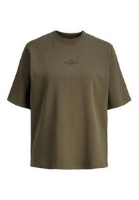 JJXX T-Shirt 12241203 Zielony Loose Fit. Kolor: zielony. Materiał: bawełna #4