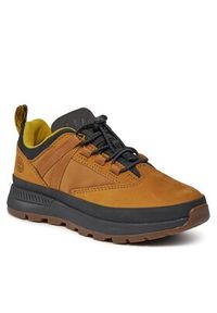 Timberland Sneakersy Euro Trekker Low F/L TB0A64XM2311 Brązowy. Kolor: brązowy. Materiał: skóra, nubuk
