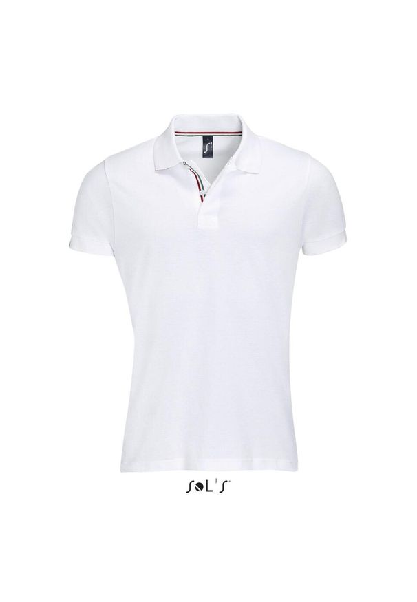 SOL'S - Polo Sol's Patriot. Typ kołnierza: polo. Kolor: niebieski. Materiał: bawełna