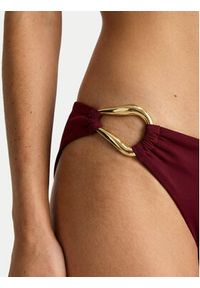 Guess Dół od bikini E6GO11 KF590 Bordowy. Kolor: czerwony. Materiał: syntetyk #3