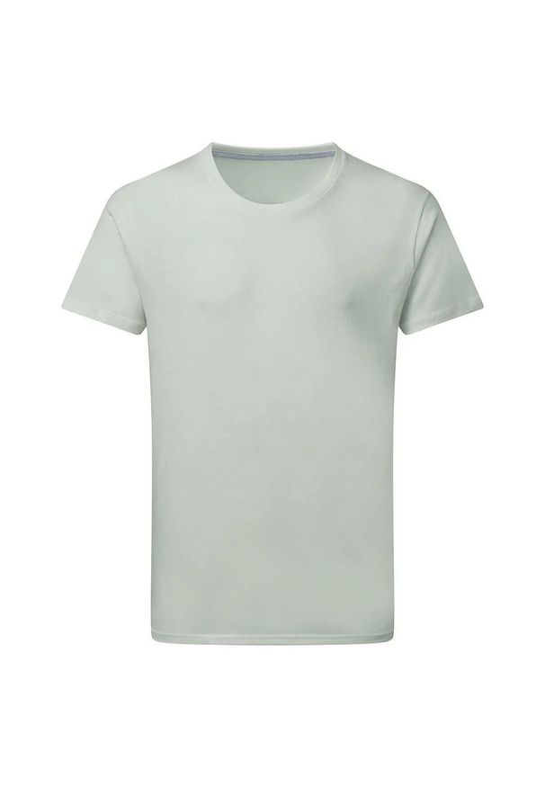 SG - Męska Koszulka Z Doskonałym Nadrukiem. Kolor: biały. Wzór: nadruk. Sport: turystyka piesza