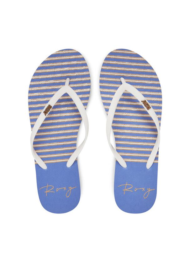 Roxy Japonki ARJL100683 Biały. Kolor: biały. Materiał: syntetyk