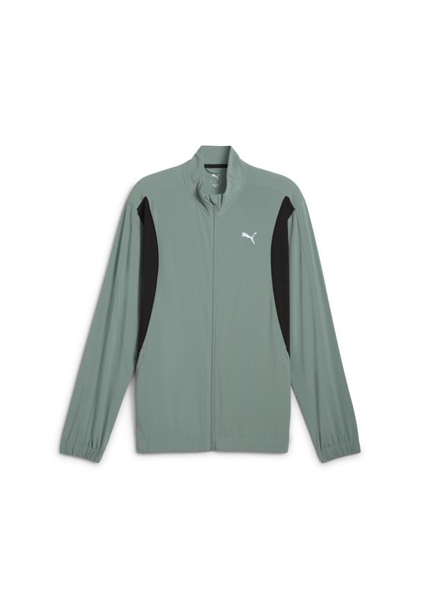 Puma - Męska kurtka do biegania VELOCITY PUMA Green Moon. Kolor: zielony. Sport: bieganie