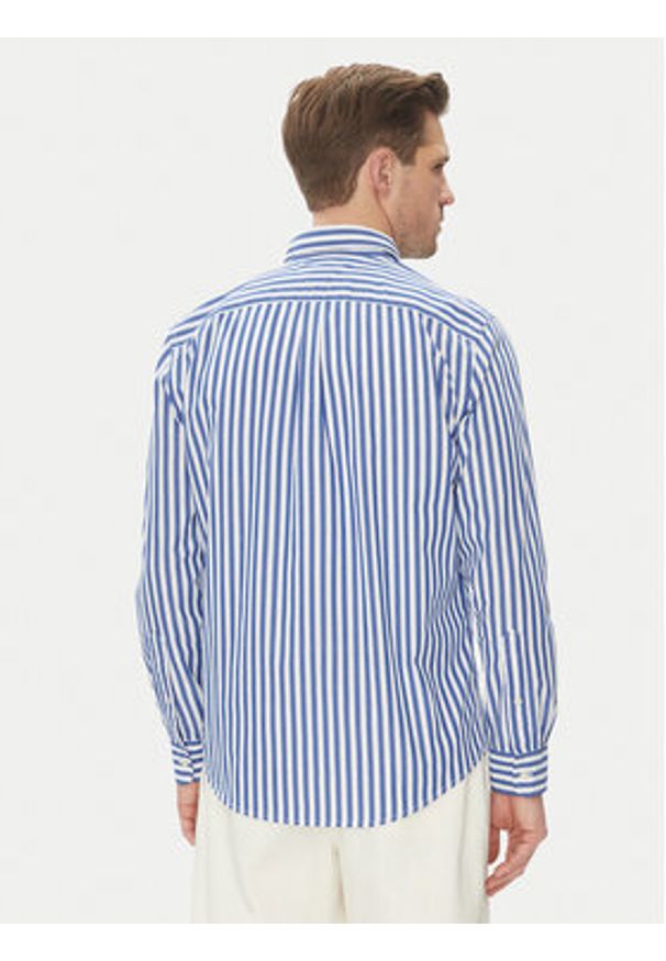 TOMMY HILFIGER - Tommy Hilfiger Koszula MW0MW39159 Niebieski Regular Fit. Kolor: niebieski. Materiał: bawełna