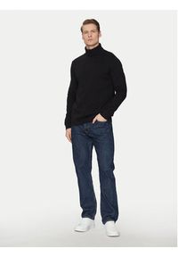 Jack & Jones Golf Basic 12258051 Zielony Regular Fit. Typ kołnierza: golf. Kolor: zielony. Materiał: bawełna #3