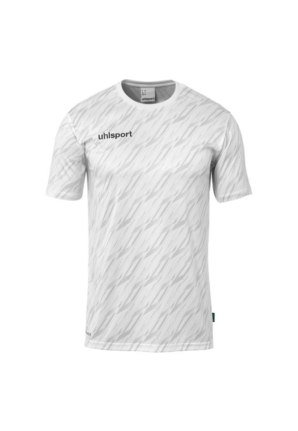 UHLSPORT - Koszulka dla dzieci Uhlsport Progressive 28. Kolor: wielokolorowy, biały, czarny. Materiał: tkanina. Wzór: nadruk. Sport: piłka nożna