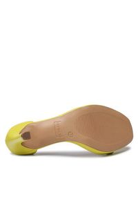 DeeZee Sandały LS5133-10 Żółty. Kolor: żółty. Materiał: skóra #9