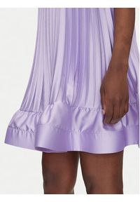 Dixie Sukienka koktajlowa A319W014A Fioletowy Regular Fit. Kolor: fioletowy. Materiał: syntetyk. Styl: wizytowy #5