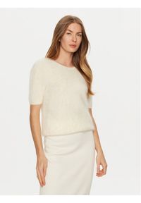 ViCOLO Sweter 22018S Écru Regular Fit. Materiał: kaszmir