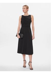 DKNY Sukienka koktajlowa DD3KP365 Czarny Regular Fit. Kolor: czarny. Materiał: syntetyk. Styl: wizytowy #3
