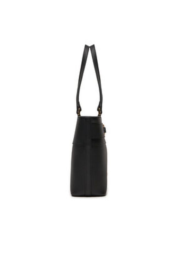 Love Moschino - LOVE MOSCHINO Torebka JC4347PP0IK1100A Czarny. Kolor: czarny. Materiał: skórzane