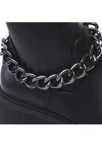 DeeZee Muszkieterki H13073A-5 Czarny. Kolor: czarny. Materiał: skóra #6