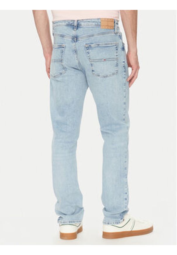 Tommy Jeans Jeansy Scanton DM0DM20985 Błękitny Slim Fit. Kolor: niebieski