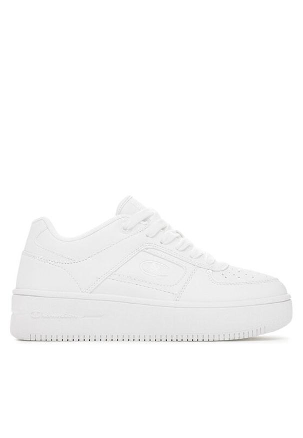 Champion Sneakersy Foul Play Plat Element Bs Low Cut Shoe S11594-WW007 Biały. Kolor: biały. Materiał: skóra