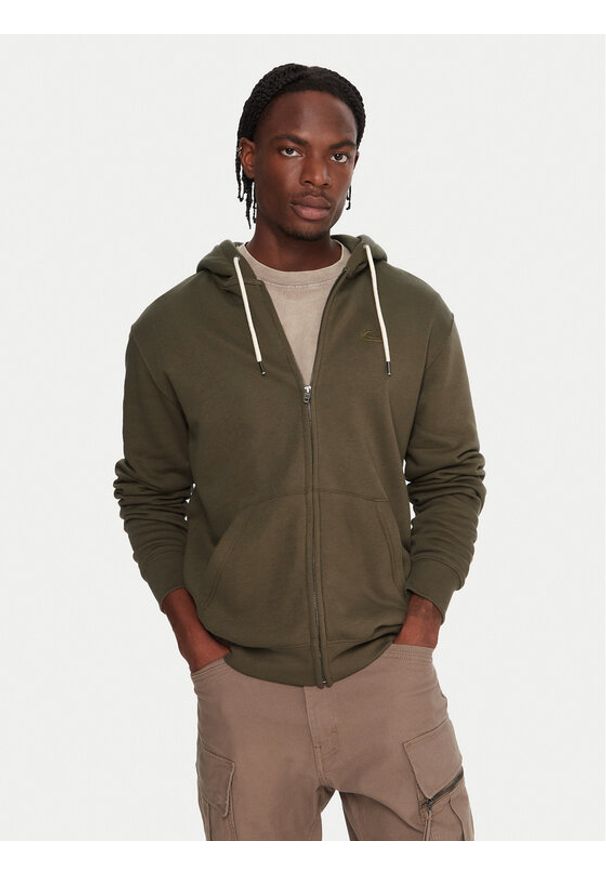 Quiksilver Bluza Salt Water EQYFT05160 Zielony Regular Fit. Kolor: zielony. Materiał: bawełna