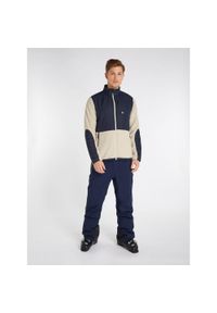 Bluza męska Protest PRTMANITOBA full zip top. Kolor: niebieski, wielokolorowy, biały