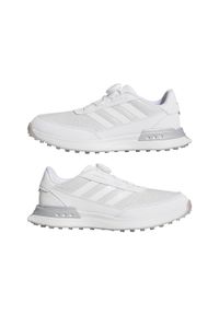 Adidas - Damskie buty do golfa adidas sans crampons adidas S2G SL BOA 25. Kolor: biały, szary, wielokolorowy. Sport: golf