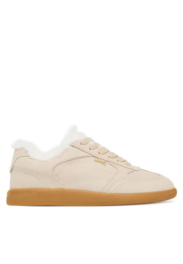 Liu Jo Sneakersy Connor 01 BF5069 PX770 Beżowy. Kolor: beżowy. Materiał: zamsz, skóra