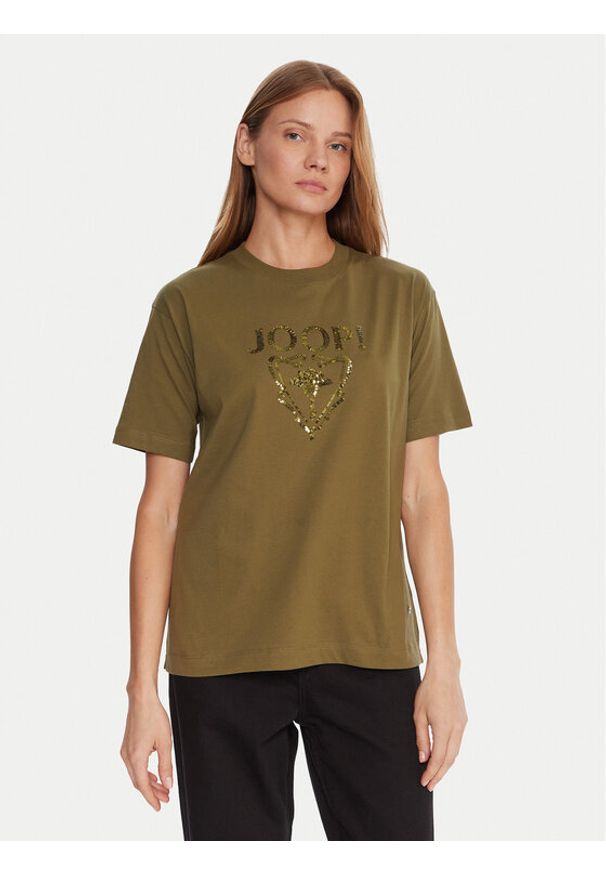 JOOP! T-Shirt 58 253JE58Tomma 30047768 Zielony Regular Fit. Kolor: zielony. Materiał: bawełna