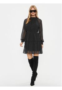 only - ONLY Sukienka koktajlowa 15308982 Czarny Regular Fit. Kolor: czarny. Materiał: syntetyk. Styl: wizytowy