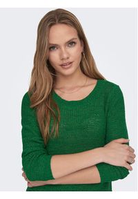 only - ONLY Sweter 15113356 Zielony Regular Fit. Kolor: zielony. Materiał: syntetyk #4