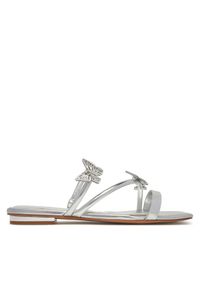 Klapki Aldo. Kolor: srebrny #1
