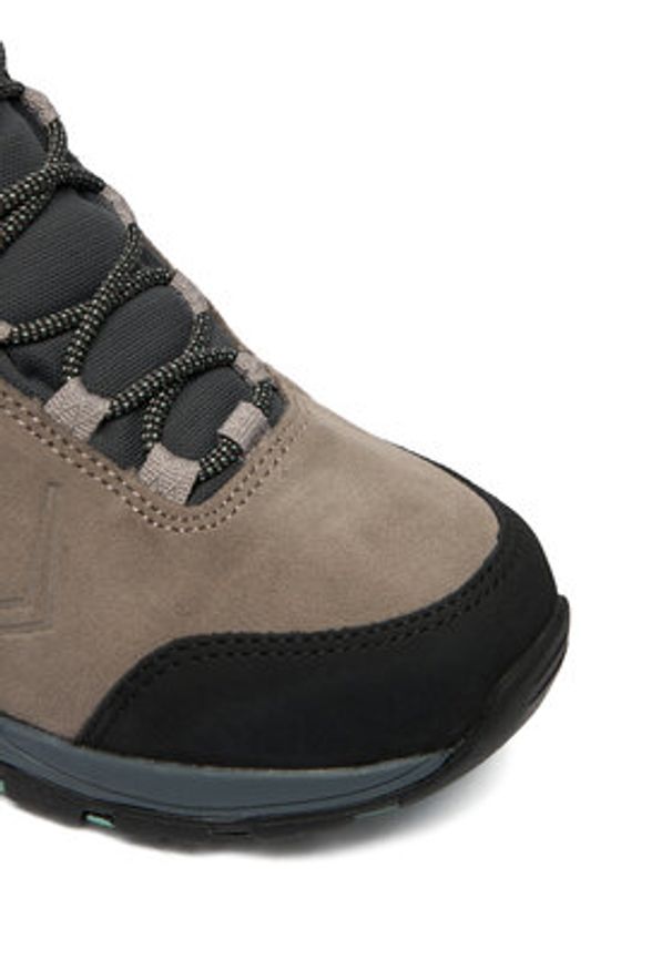 CMP Trekkingi Melnick Mid Wp 3Q18586 Brązowy. Kolor: brązowy. Materiał: skóra, zamsz