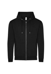 AWDIS - Organiczna Bluza Z Kapturem Dla Dorosłych Unisex. Typ kołnierza: kaptur. Kolor: zielony, wielokolorowy, czarny, brązowy