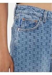 Hugo Jeansy 50514131 Niebieski Straight Fit. Kolor: niebieski #3
