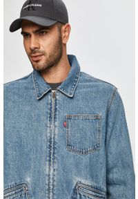 Levi's® - Levi's - Kurtka jeansowa. Okazja: na spotkanie biznesowe, na co dzień. Typ kołnierza: bez kaptura. Kolor: niebieski. Materiał: jeans. Wzór: gładki. Styl: biznesowy, casual #7