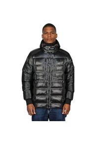 Kurtka męska Geographical Norway BAPTISTE BLACK DB MEN 056, czarna.. Kolor: czarny. Materiał: poliester, syntetyk. Sport: turystyka piesza #1