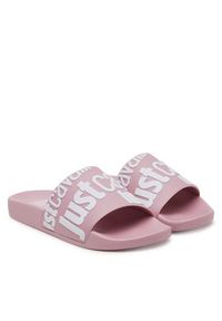 Just Cavalli Klapki 78RA3SZ1 ZS785 Różowy. Kolor: różowy #5