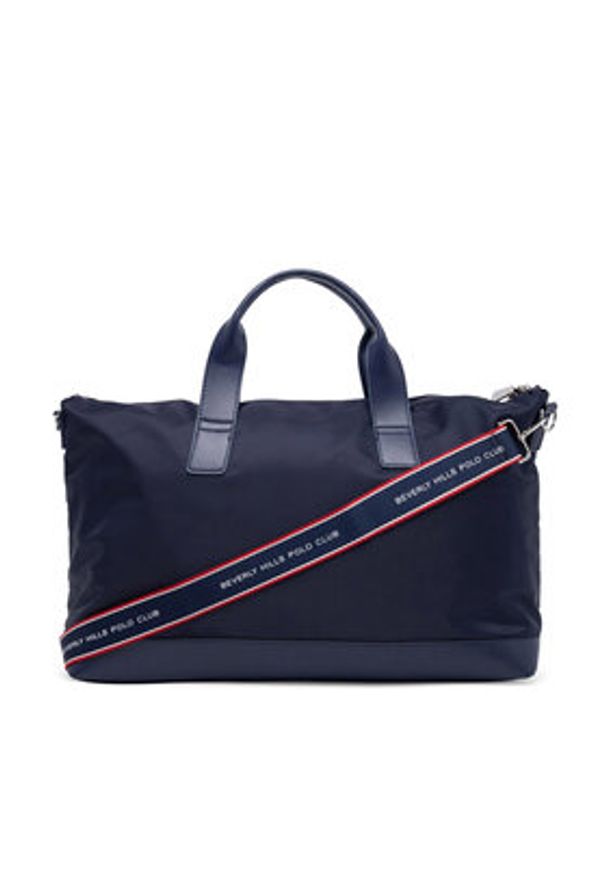 Beverly Hills Polo Club Torba BHPC-M-004-CCC-05 Granatowy. Kolor: niebieski. Materiał: poliester, materiał
