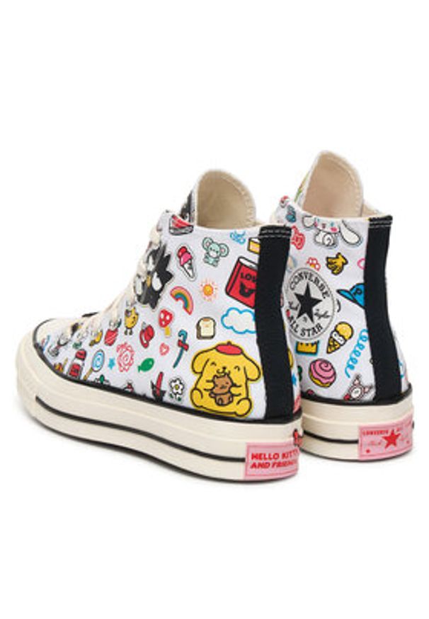 Converse Trampki Chuck 70 A17696C Kolorowy. Materiał: materiał. Wzór: kolorowy