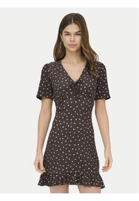 only - ONLY Sukienka letnia Molly 15371873 Brązowy Regular Fit. Kolor: brązowy. Materiał: syntetyk. Sezon: lato #1