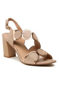 Lasocki Sandały WYL3119-2Z Beżowy. Kolor: beżowy. Materiał: zamsz, skóra #5
