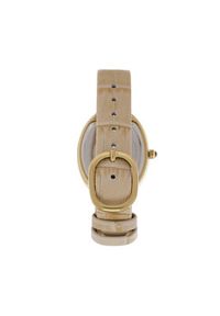 U.S. Polo Assn. Zegarek Ophelia USP8506YG Beżowy. Kolor: beżowy. Materiał: skóra #3