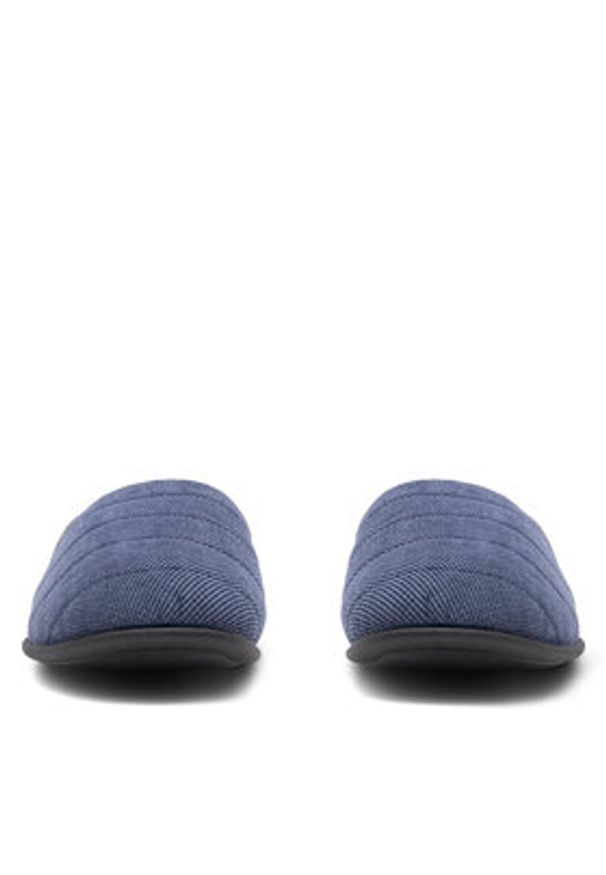 Home & Relax Kapcie P3056501 Granatowy. Kolor: niebieski. Materiał: materiał