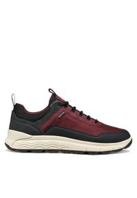 Geox Sneakersy U Spherica 4X4 B Abx U56FDA 0119J C7011 Bordowy. Kolor: czerwony. Materiał: materiał