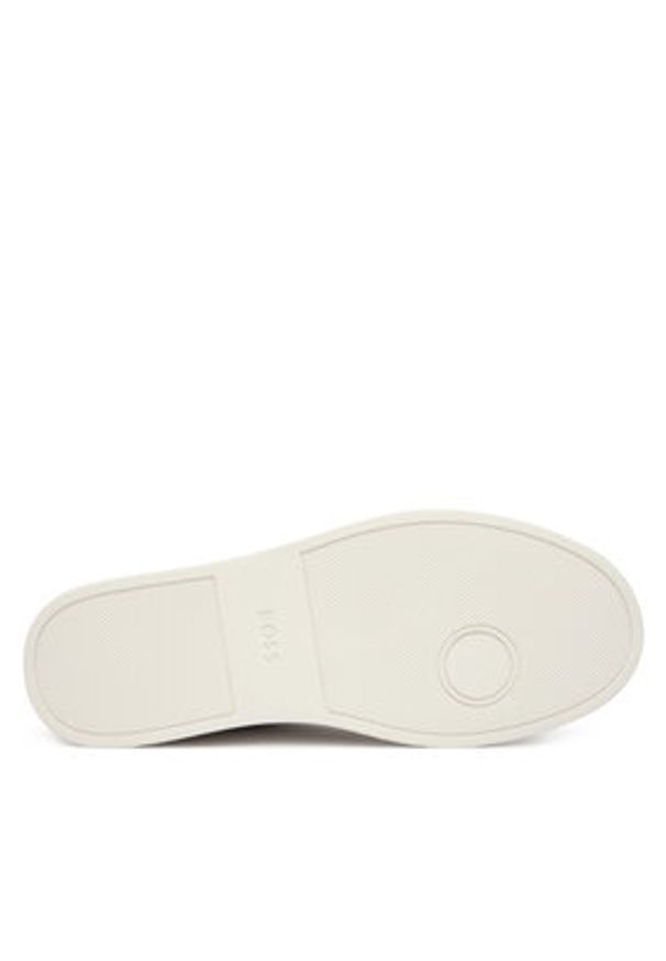 BOSS Sneakersy Kieran 50552853 Biały. Kolor: biały. Materiał: skóra