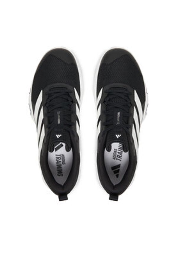 Adidas - adidas Buty na siłownię Rapidmove Go Trainer M JQ3950 Czarny. Kolor: czarny. Materiał: materiał. Sport: fitness