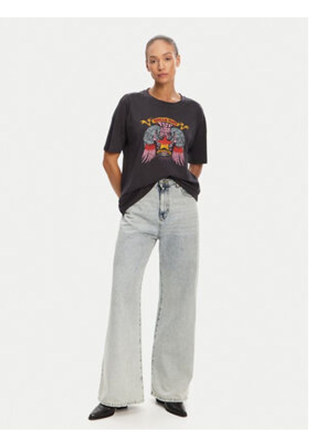 Noisy may - Noisy May T-Shirt Ida 27034417 Szary Relaxed Fit. Kolor: szary. Materiał: bawełna